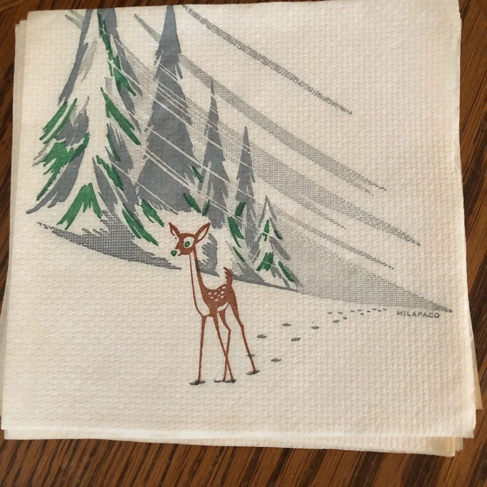 Vintage Paper Napkins